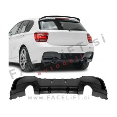 Difuzor črni sijaj BMW 1 F20 F21 M-Pack 11-15