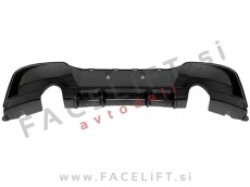 Difuzor črni sijaj BMW 1 F20 F21 M-Pack 11-15
