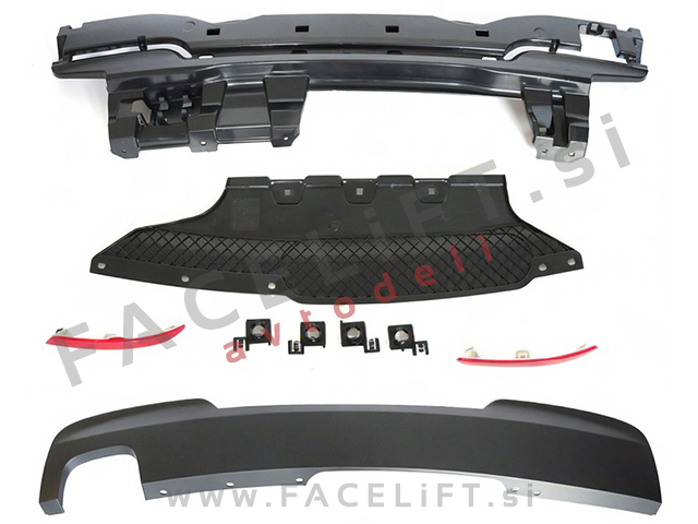 Zadnji odbijač M-Technic izgled PDC BMW 5 Limuzina F10 10-17