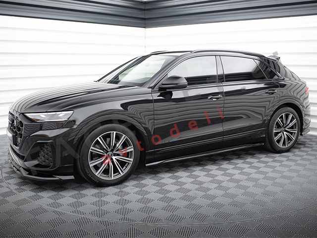 Podaljški pragov V.2 Audi Q8 S line, SQ8 18-