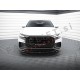 Podaljšek sprednjega odbijača V.2 črni sijaj Audi Q8 18-23