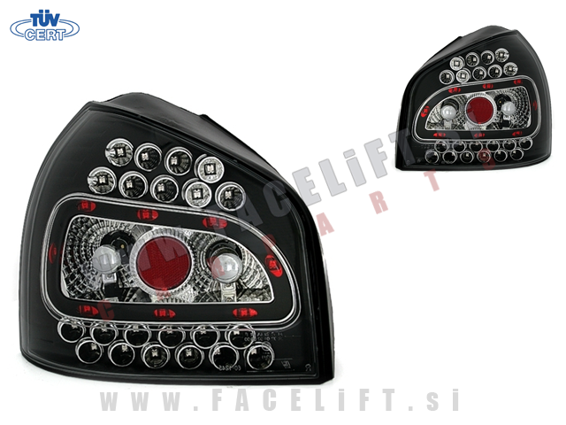 Audi A3 8L 96-00 zadnje LED luči Audi A3 8L 96-00 zadnje LED luči