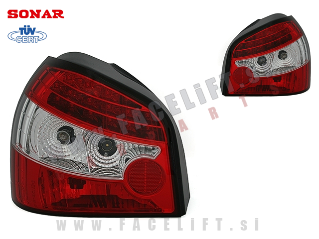 Audi A3 8L 96-00 zadnje LED luči Audi A3 8L 96-00 zadnje LED luči