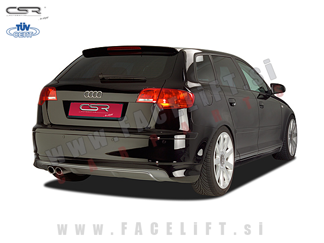Audi A3 8PA Sportback 04-08 difuzor Audi A3 8PA Sportback 04-08 difuzor
