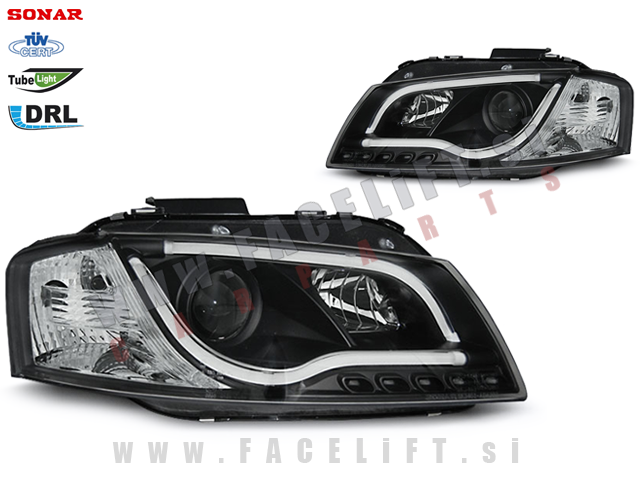 Audi A3 8P 8PA 03-08 žarometi Audi A3 8P 8PA 03-08 žarometi