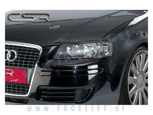 Audi A3 8P 8PA 03-08 blende za žaromete Audi A3 8P 8PA 03-08 blende za žaromete