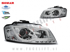 Audi A3 8P 8PA 08-12 žarometi DRL Audi A3 8P 8PA 08-12 žarometi DRL