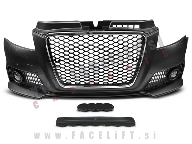 Audi A3 8P 8PA 08-12 sprednji odbijač RS3 izgled PDC SRA