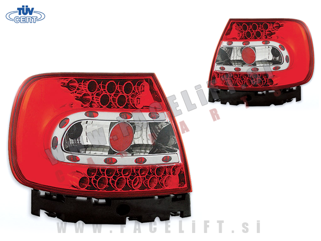 Audi A4 B5 8D Limuzina 94-00 zadnje LED luči Audi A4 B5 8D Limuzina 94-00 zadnje LED luči