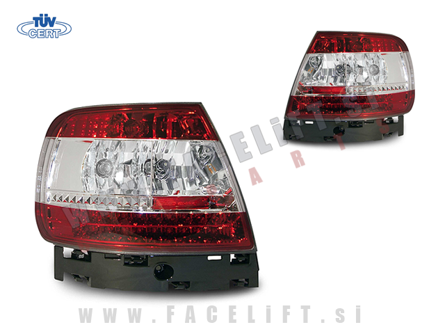 Audi A4 B5 Limuzina 94-00 zadnje LED luči Audi A4 B5 Limuzina 94-00 zadnje LED luči