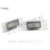 Audi A4 B5 94-01 LED osvetlitev registrske tablice z ohišjem
