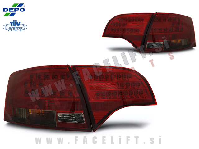 Audi A4 B7 8E Karavan 04-08 zadnje LED luči Audi A4 B7 8E Karavan 04-08 zadnje LED luči