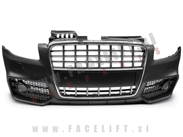 Audi A4 B7 04-08 sprednji odbijač S-Line izgled Audi A4 B7 04-08 sprednji odbijač S-Line izgled