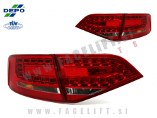 Audi A4 B8 8K Limuzina 07-11 zadnje LED luči Audi A4 B8 8K Limuzina 07-11 zadnje LED luči