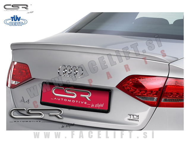 Audi A4 / B8 8K Limuzina (08- ) / lip spojler za prtljažnik Audi A4 / B8 8K Limuzina (08- ) / lip spojler za prtljažnik