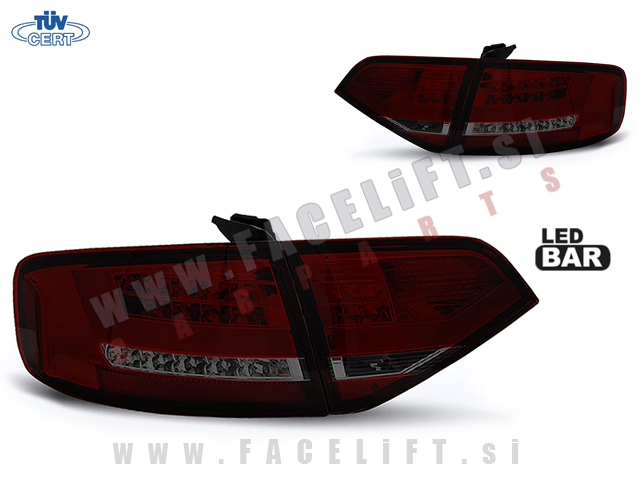 Audi A4 B8 Limuzina 07-11 zadnje LED luči Audi A4 B8 Limuzina 07-11 zadnje LED luči