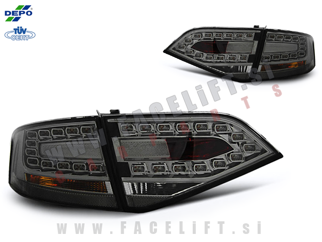 Audi A4 B8 8K Limuzina 07-11 zadnje LED luči Audi A4 B8 8K Limuzina 07-11 zadnje LED luči