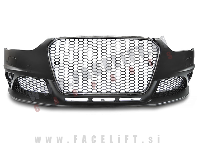 Audi A4 B8 11-15 sprednji odbijač RS4 izgled PDC SRA