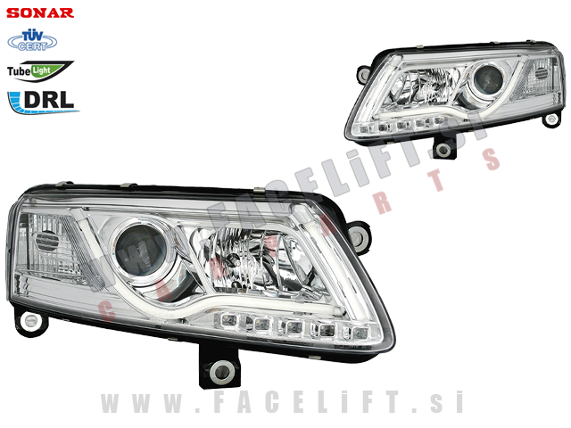 Audi A6 4F C6 04-08 žarometi DRL Audi A6 4F C6 04-08 žarometi DRL