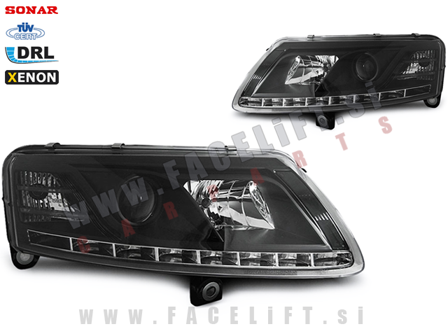 Audi A6 4F 04-08 xenon žarometi DRL Audi A6 4F 04-08 xenon žarometi DRL