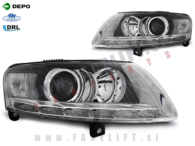Audi A6 4F 04-08 žarometi DRL Audi A6 4F 04-08 žarometi DRL