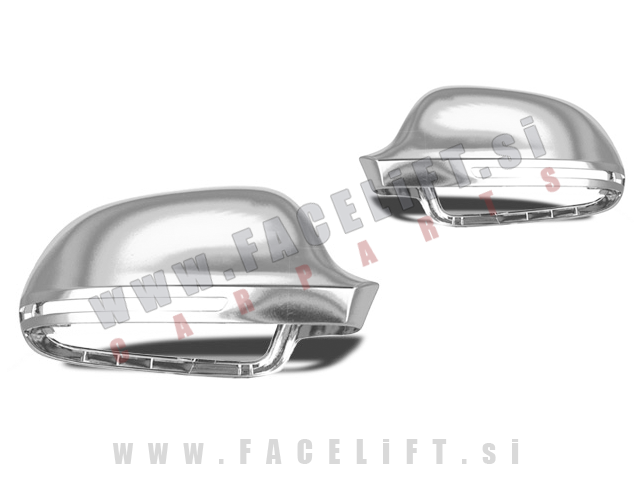 Audi A6 4F 08-11 ohišje ogledal kromirano (sijaj) Audi A6 4F 08-11 ohišje ogledal kromirano (sijaj)