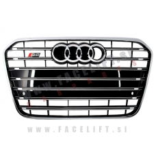 Audi A6 / 4G (11-14) / maska S6 / Black Edition / PDC Audi A6 / 4G (11-14) / maska S6 / Black Edition / PDC