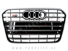 Audi A6 / 4G (11-14) / maska S6 / Black Edition / PDC Audi A6 / 4G (11-14) / maska S6 / Black Edition / PDC