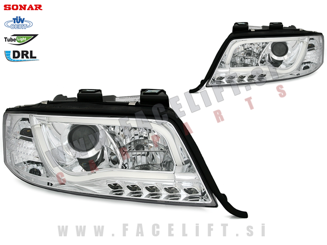 Audi A6 / C5 4B (97-01) / žarometi / DRL Audi A6 / C5 4B (97-01) / žarometi / DRL
