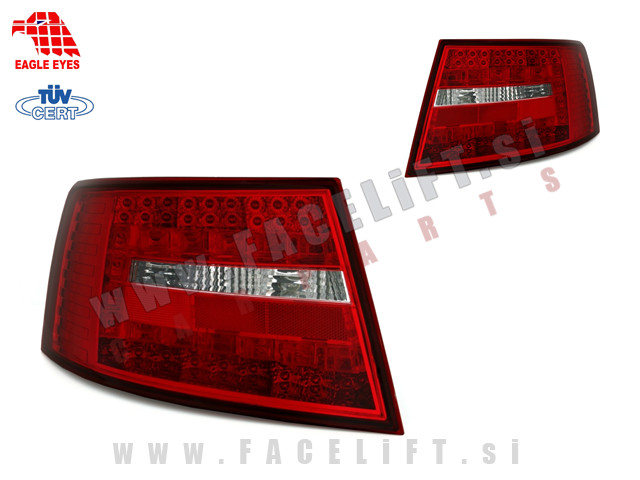 Audi A6 C6 4F 04-08 zadnje LED luči