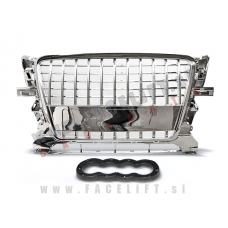 Audi Q5 8R 08-12 maska S-Line izgled kromirana (sijaj)