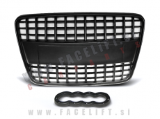 Audi Q7 4L 05-09 maska S Line izgled črna (mat) Audi Q7 4L 05-09 maska S Line izgled črna (mat)