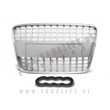 Audi Q7 4L 05-09 maska S line izgled srebrna mat Audi Q7 4L 05-09 maska S line izgled srebrna mat