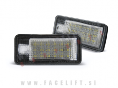 Audi Q7 / 4L (05-09) / LED osvetlitev registrske tablice z ohišjem Audi Q7 / 4L (05-09) / LED osvetlitev registrske tablice z ohišjem