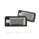 Audi Q7 / 4L (05-09) / LED osvetlitev registrske tablice z ohišjem Audi Q7 / 4L (05-09) / LED osvetlitev registrske tablice z ohišjem
