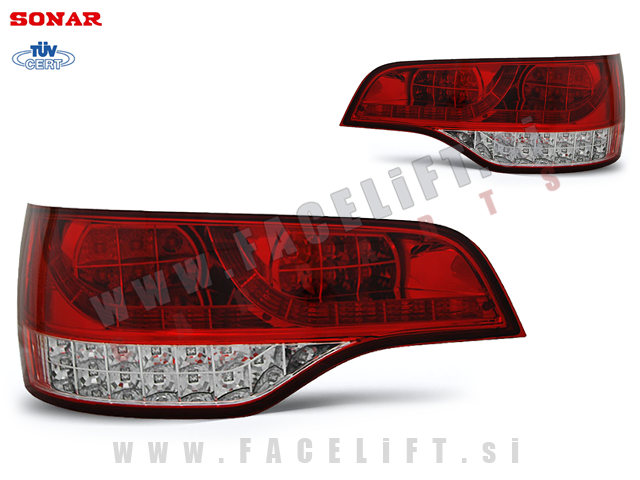 Audi Q7 4L 05-09 zadnje LED luči Audi Q7 4L 05-09 zadnje LED luči
