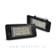 Audi TT 8J 06-14 LED osvetlitev registrske tablice z ohišjem Audi TT 8J 06-14 LED osvetlitev registrske tablice z ohišjem