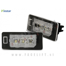Audi LED osvetlitev registrske tablice z ohišjem Audi LED osvetlitev registrske tablice z ohišjem