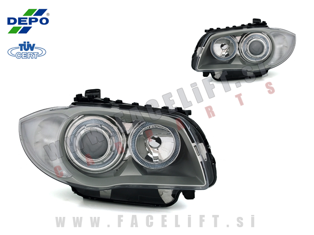 BMW 1 E81 E82 E87 E88 04-07 žarometi BMW 1 E81 E82 E87 E88 04-07 žarometi