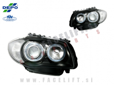 BMW 1 E81 E82 E87 E88 04-07 žarometi BMW 1 E81 E82 E87 E88 04-07 žarometi