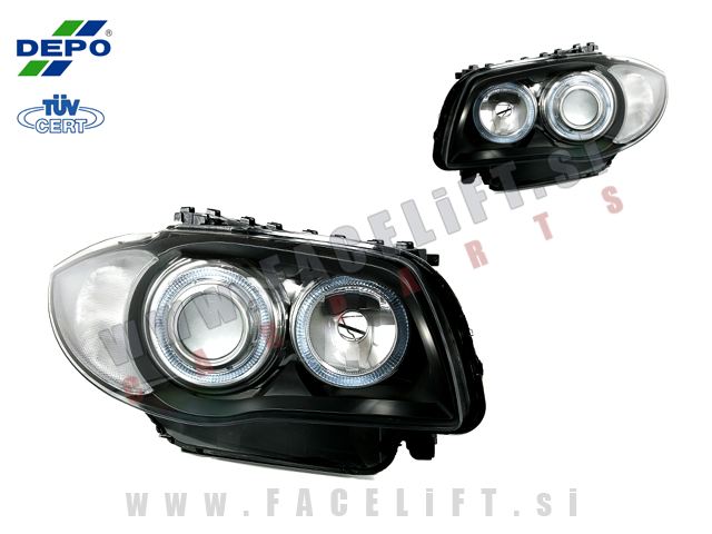 BMW 1 E81 E82 E87 E88 04-07 žarometi BMW 1 E81 E82 E87 E88 04-07 žarometi