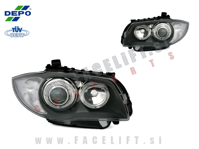 BMW 1 E81 E82 E87 E88 04-11 žarometi BMW 1 E81 E82 E87 E88 04-11 žarometi