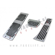 BMW 1 / E81 E82 E87 E88 (04-13) / aluminijasti nastavki za stopalke / samodejni menjalnik BMW 1 / E81 E82 E87 E88 (04-13) / aluminijasti nastavki za stopalke / samodejni menjalnik