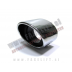 BMW 1 / E81 E87 E88 / kromiran nastavek izpuha
