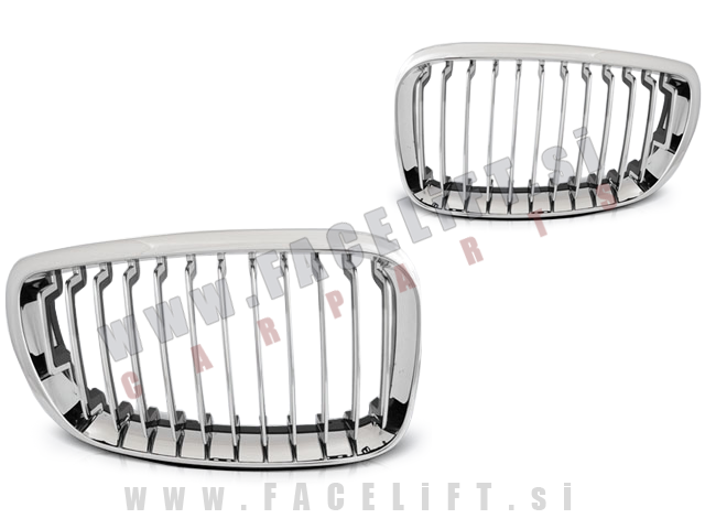 BMW 1 / E81 E87 (07-11) / ledvičke / kromirane