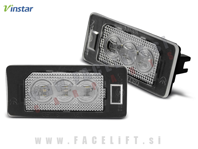 BMW 1 / E82 E88 (07-13) / LED osvetlitev registrske tablice z ohišjem BMW 1 / E82 E88 (07-13) / LED osvetlitev registrske tablice z ohišjem