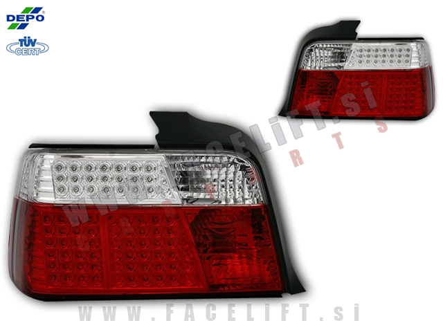 BMW 3 / E36 Limuzina (90-99) / zadnje LED luči BMW 3 / E36 Limuzina (90-99) / zadnje LED luči