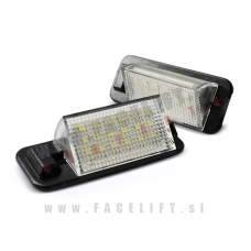 BMW 3 E36 91-98 LED osvetlitev registrske tablice z ohišjem BMW 3 E36 91-98 LED osvetlitev registrske tablice z ohišjem