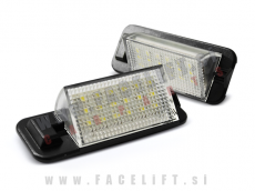 BMW 3 E36 91-98 LED osvetlitev registrske tablice z ohišjem BMW 3 E36 91-98 LED osvetlitev registrske tablice z ohišjem