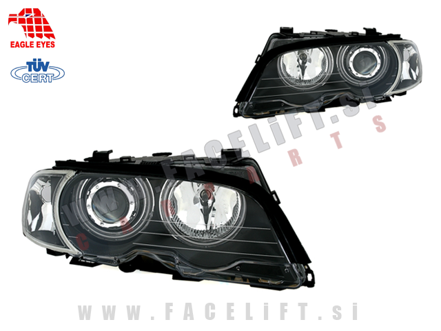 BMW 3 E46 Cabrio Coupe 99-03 žarometi BMW 3 E46 Cabrio Coupe 99-03 žarometi